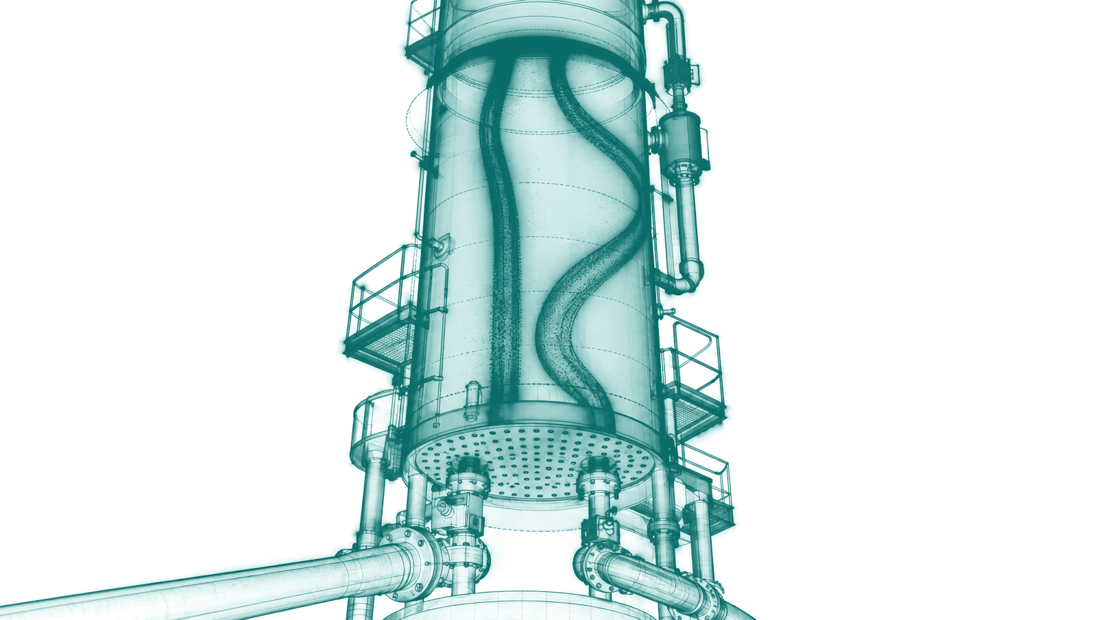 Two grade transition paths on a gas-phase polyethylene reactor