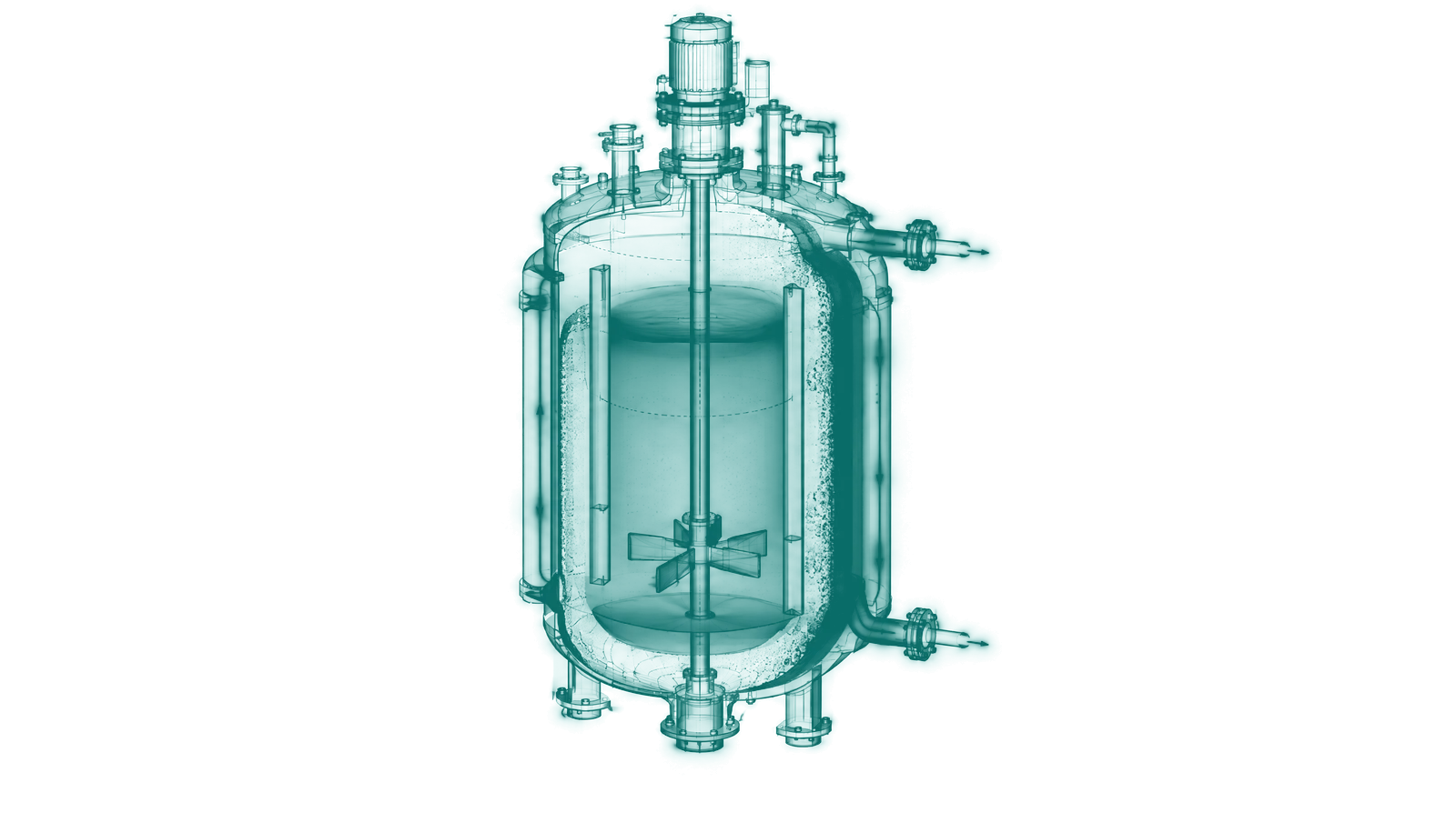 Polymer reactor with a fouling layer on the heat transfer surface and the temperature profile adjusting to hold molecular weight